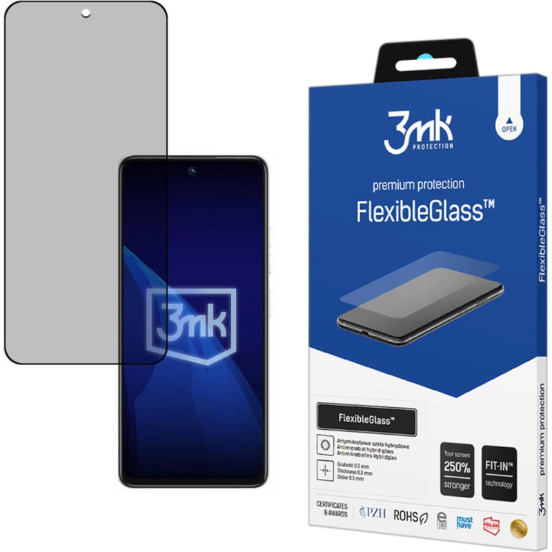 3Mk Protection Hybrid glass 3mk FlexibleGlass on Tecno Spark 30 Pro