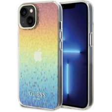 Guess IML Faceted Mirror Disco Iridescent case for iPhone 15 - multicolored