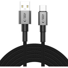 Tech-Protect Kabel Tech-Protect Ultraboost DNA USB-A / USB-C 15W/3A 300 cm - szary