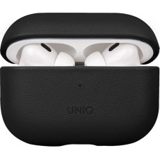 Uniq Terra Genuine Leather case for AirPods Pro 2 - black