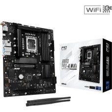 Asrock Mainboard|ASROCK|Intel B860 Express|LGA1851|ATX|Memory DDR5|Memory slots 4|1xPCI-Express 4.0 16x|1xPCI-Express 5.0 16x|1xM.2|1xHDMI|1xDisplayPort|1xAudio-In|1xAudio-Out|1xMicrophone|2xUSB 2.0|6xUSB 3.2|1xUSB-C|1xRJ45|B860PRO-AWIFI