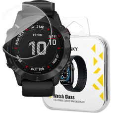 Wozinsky Watch Glass hybrid glass for Garmin Fenix 6X Pro transparent