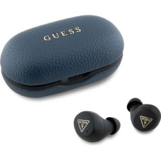 Guess Bluetooth headphones GUTWSPGTSPSB TWS + docking station blue/blue Grained Classic Logo