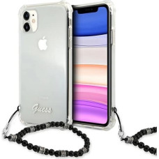 Guess Black Pearl Case for iPhone 11 6.1" / Xr - Transparent