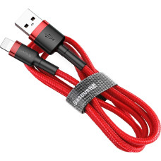 Baseus Cafule USB-A / Lightning 2.4A QC 3.0 cable 1 m - red