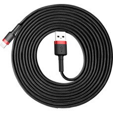 Baseus Cafule USB-A / Lightning 2A QC 3.0 cable 3 m - black and red