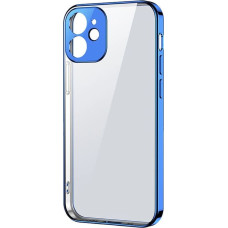 Joyroom New Beauty Series ultra thin case with electroplated frame for iPhone 12 Pro Max dark-blue (JR-BP744)