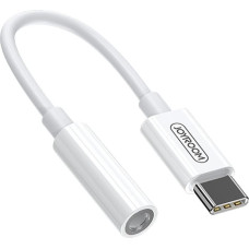 Joyroom headphone adapter 3.5mm mini jack (female) - USB Type C (male) white (SH-C1)