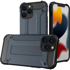 Hurtel Hybrid Armor Case Tough Rugged Cover for iPhone 13 Pro blue