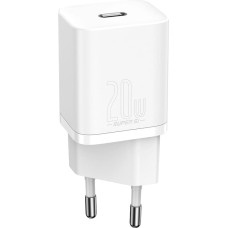 Baseus Super Si 1C fast charger USB Type C 20 W Power Delivery white (CCSUP-B02)