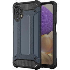 Hurtel Hybrid Armor Case Tough Rugged Cover for Samsung Galaxy A73 blue