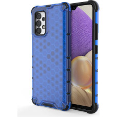 Hurtel Honeycomb case armored cover with a gel frame for Samsung Galaxy A13 5G blue