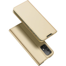 Dux Ducis Skin Pro Holster Cover Flip Cover for Samsung Galaxy A73 gold