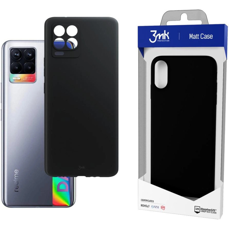 3Mk Protection Realme 8 4G - 3mk Matt Case black