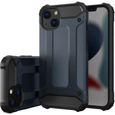 Hurtel Hybrid Armor case for iPhone 14 Plus armored hybrid cover blue