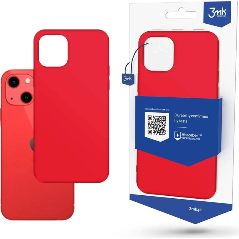 3Mk Protection Case for iPhone 13 mini series 3mk Matt Case - red