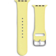 Hurtel Silicone Strap APS Silicone Band for Watch Ultra / 9 / 8 / 7 / 6 / 5 / 4 / 3 / 2 / SE (49 / 45 / 44 / 42mm) Strap Watch Bracelet Yellow