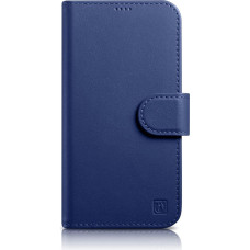 Icarer Wallet Case 2in1 Cover iPhone 14 Plus Anti-RFID Leather Flip Case Blue (WMI14220727-BU)