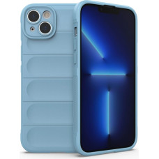 Hurtel Magic Shield Case case for iPhone 14 Plus flexible armored case light blue