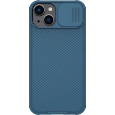 Nillkin CamShield Pro Case iPhone 14 Plus Armored Cover Camera Protector Blue