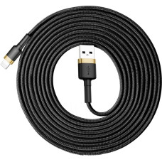 Baseus Cafule USB-A / Lightning 2A QC 3.0 cable 3 m - black and gold