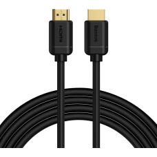 Baseus Cable HDMI 2.0 4K 60 Hz 3D HDR 18 Gbps 3 m black (CAKGQ-C01)