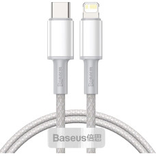 Baseus CATLGD-02 Lightning - USB-C PD cable 20W 480Mb/s 1m - white