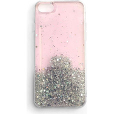 Wozinsky Star Glitter Shining Cover for Samsung Galaxy M31s pink