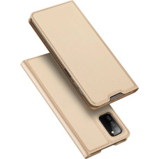 Dux Ducis Skin Pro Bookcase type case for Samsung Galaxy A03s golden