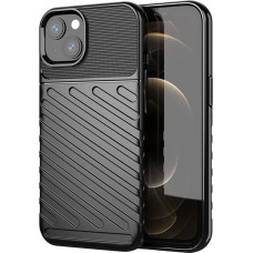 Hurtel Thunder Case Flexible Tough Rugged Cover TPU Case for iPhone 13 mini black