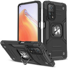 Wozinsky Ring Armor Tough Hybrid Case Cover + Magnetic Mount Mi Poco M4 Pro 5G / Redmi Note 11 5G (China) / Redmi Note 11T 5G / Redmi Note 11S 5G black