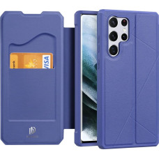 Dux Ducis Skin X Holster Cover for Samsung Galaxy S22 Ultra blue