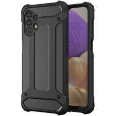 Hurtel Hybrid Armor Case Tough Rugged Cover for Samsung Galaxy A73 black