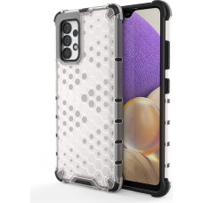 Hurtel Honeycomb case armored cover with a gel frame for Samsung Galaxy A13 5G transparent