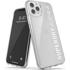 Superdry Snap iPhone 11 Pro Clear Case biały/white 41579