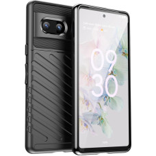 Hurtel Thunder Case flexible armored cover for Google Pixel 7 black