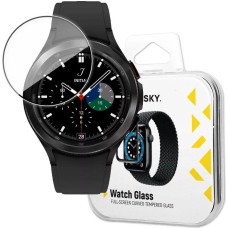 Wozinsky Watch Glass hybrid glass for Samsung Galaxy Watch 4/5 44 mm black