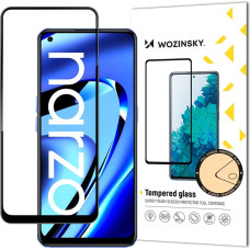 Wozinsky Super Tough Full Glue Tempered Glass Full Screen With Frame Case Friendly Realme Narzo 50A Black