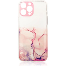 Hurtel Marble Case for iPhone 12 Pro Max Gel Cover Marble Pink