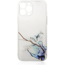 Hurtel Marble Case Cover for Samsung Galaxy A12 5G Gel Cover Marble Blue