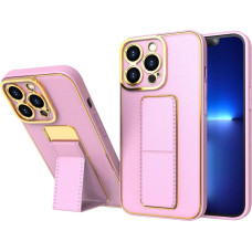 Hurtel New Kickstand Case case for iPhone 13 Pro with stand pink