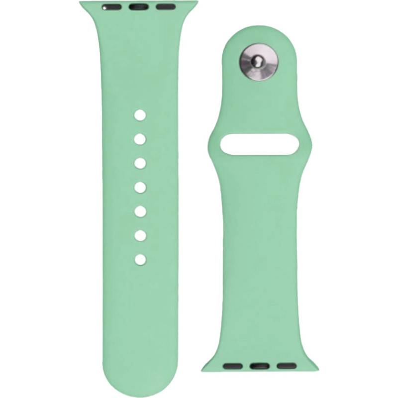 Hurtel Silicone Strap APS Silicone Band for Watch Ultra / 9 / 8 / 7 / 6 / 5 / 4 / 3 / 2 / SE (49 / 45 / 44 / 42mm) Strap Watch Bracelet Light Green