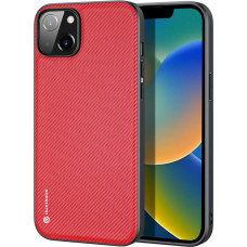 Dux Ducis Fino case cover made of nylon for iPhone 14 Plus red