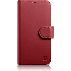 Icarer Wallet Case 2in1 iPhone 14 Pro Leather Flip Case Anti-RFID red (WMI14220726-RD)