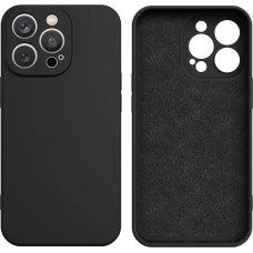 Hurtel Silicone case iPhone 14 silicone case black