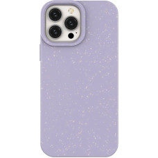 Hurtel Eco Case case for iPhone 14 Plus silicone degradable cover purple