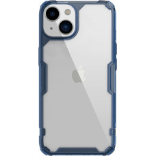 Nillkin Nature Pro iPhone 14 Plus case, armored cover, blue cover