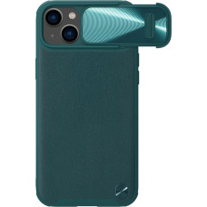 Nillkin CamShield Leather S Case iPhone 14 case cover with camera cover green