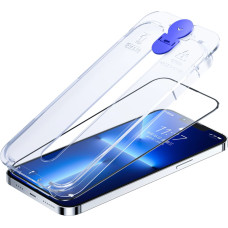 Joyroom Knight glass for iPhone 14 Plus with mounting kit transparent (JR-H11)