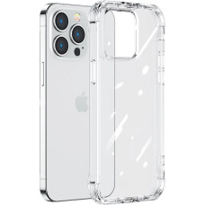 Joyroom Defender Series Case Cover for iPhone 14 Armored Hook Cover Stand Clear (JR-14H1)